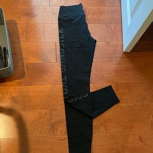 Spiritual Gangster Black Legging